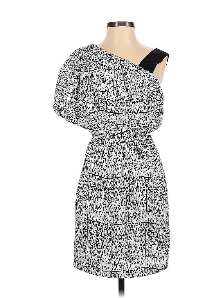 Pre-owned Bcbgeneration Cocktail Dress In White