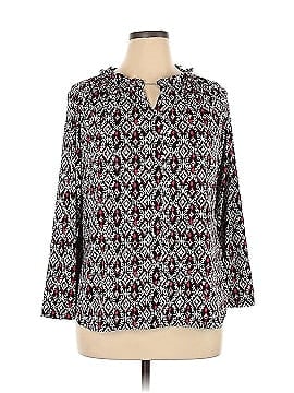 Croft & Barrow Long Sleeve Blouse (view 1)