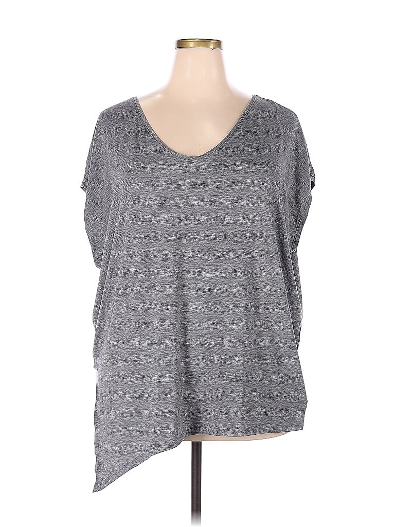 Gap Fit Marled Gray Sleeveless Top Size XXL - 63% off | ThredUp