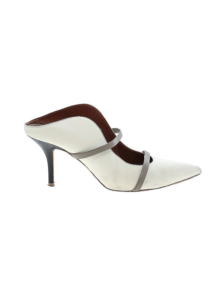 malone souliers white heels
