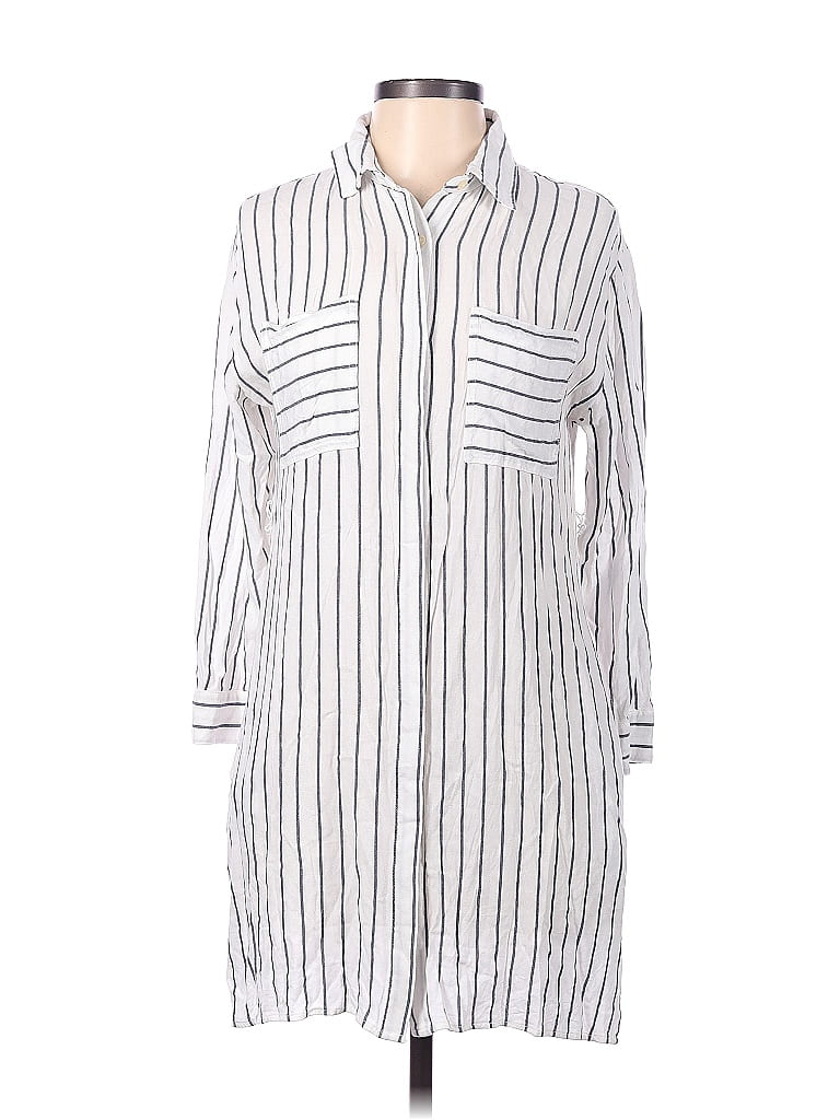 Gap 100% Cotton Stripes White Casual Dress Size S (Petite) - 72% off ...