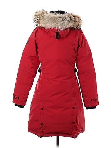 Canada goose red on sale coat