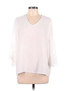 Easywear by Chico's 3/4 Sleeve Blouse (view 1)