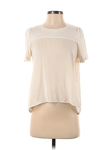 women's petite short sleeve blouses