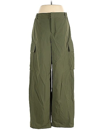 Calia by Carrie Underwood Solid Green Cargo Pants Size M - 42% off