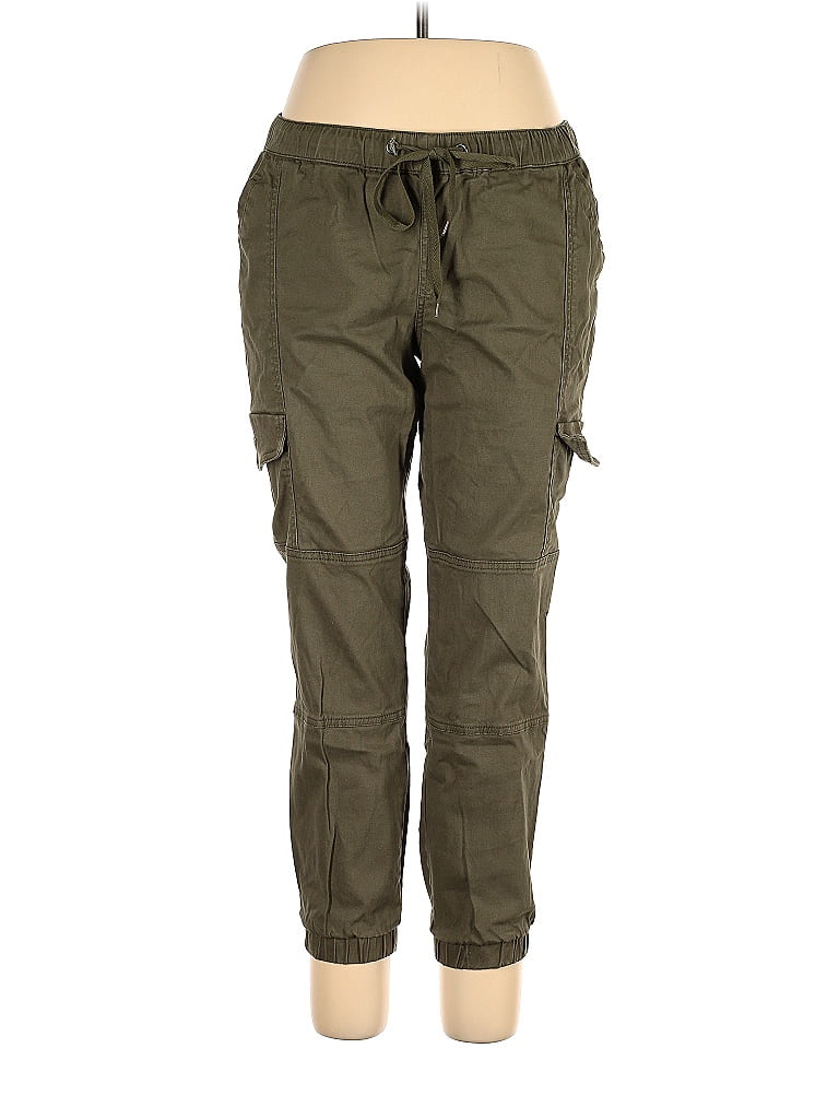 Sincerely Jules Solid Green Cargo Pants Size XL - 71% off | thredUP