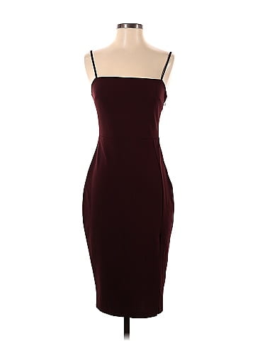 Express on sale maroon dress