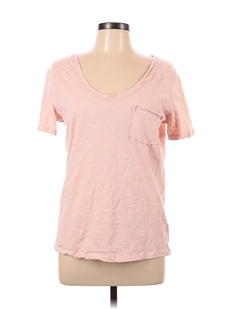 Reverie Pink Short Sleeve Top Size L - photo 1