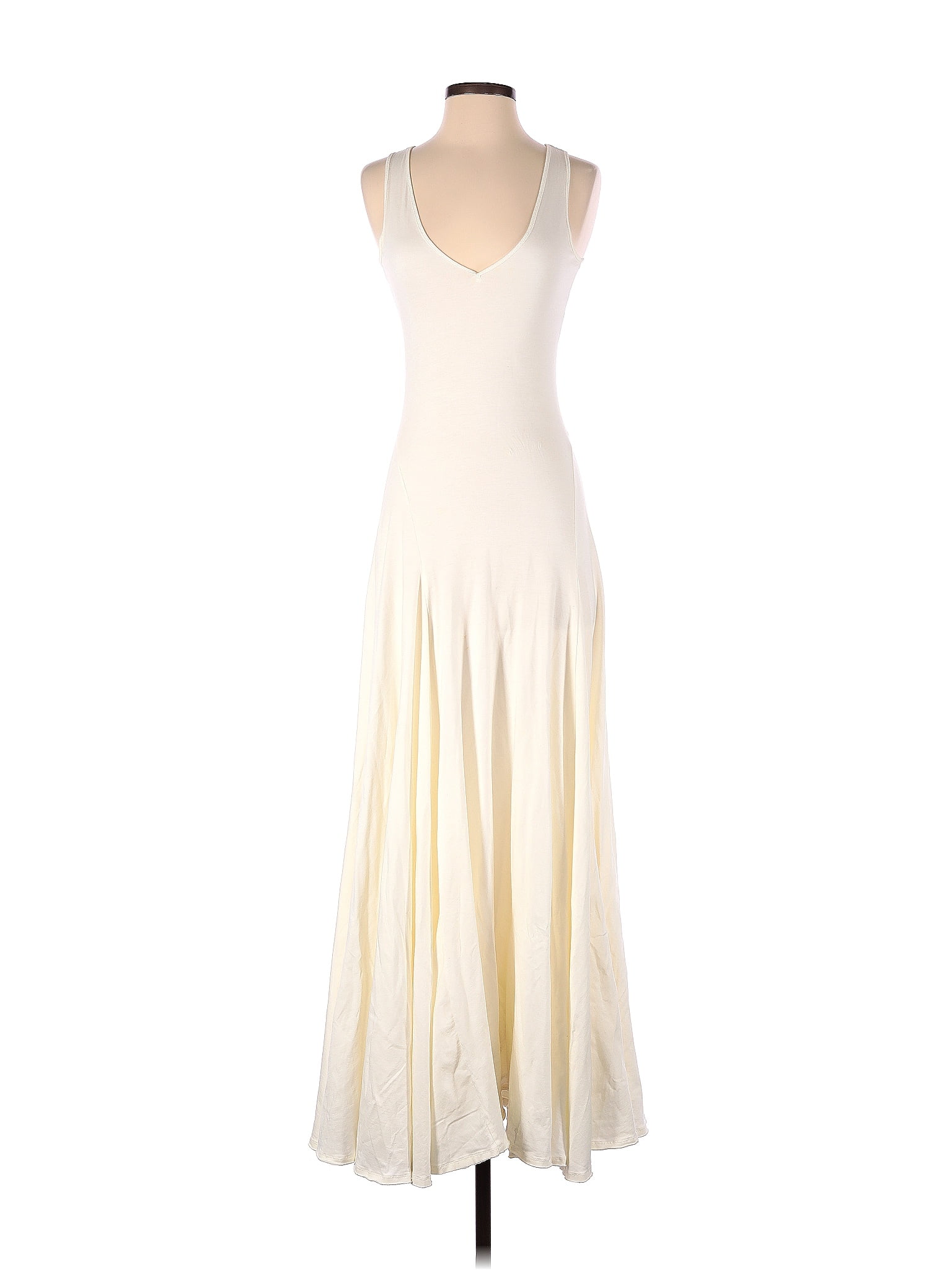 ivory aline dress Aureline – Ivory A-Line Wedding Dress with Lace & Puff Sleeves – A & M  Enterprises Bridal main image 1