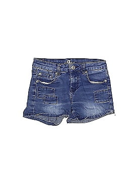 7 For All Mankind Denim Shorts (view 1)