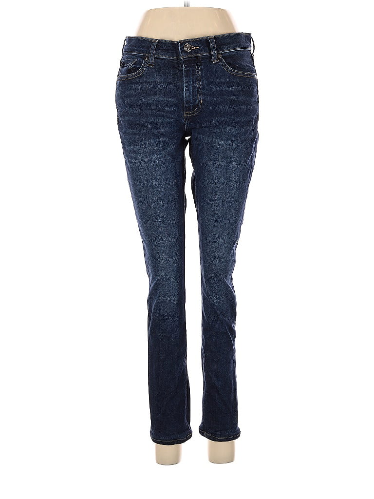 Banana Republic Solid Blue Jeans 28 Waist - 75% off | thredUP