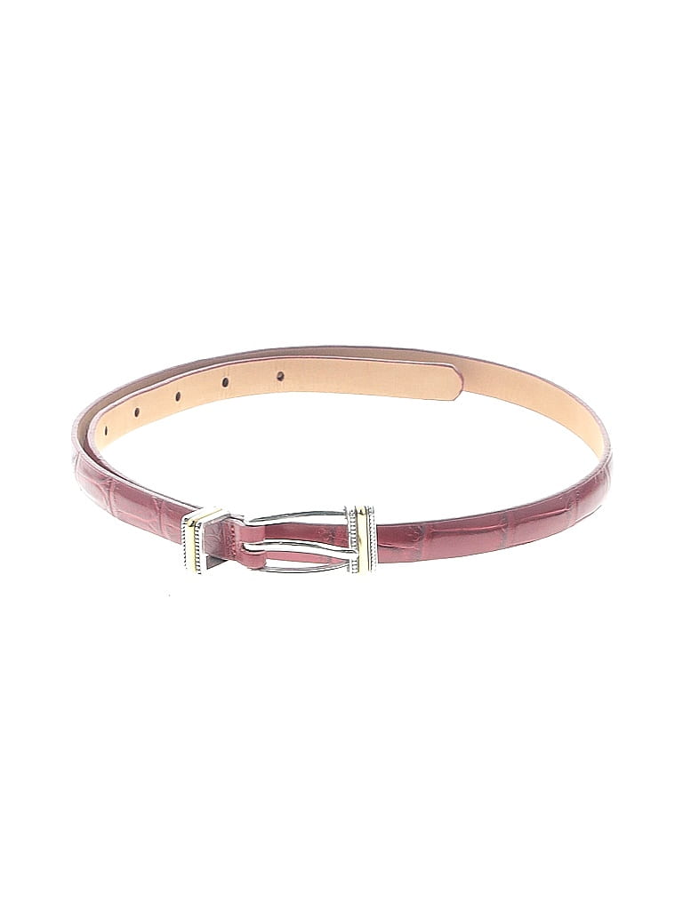 Brighton Solid Red Belt Size L - 56% off | thredUP