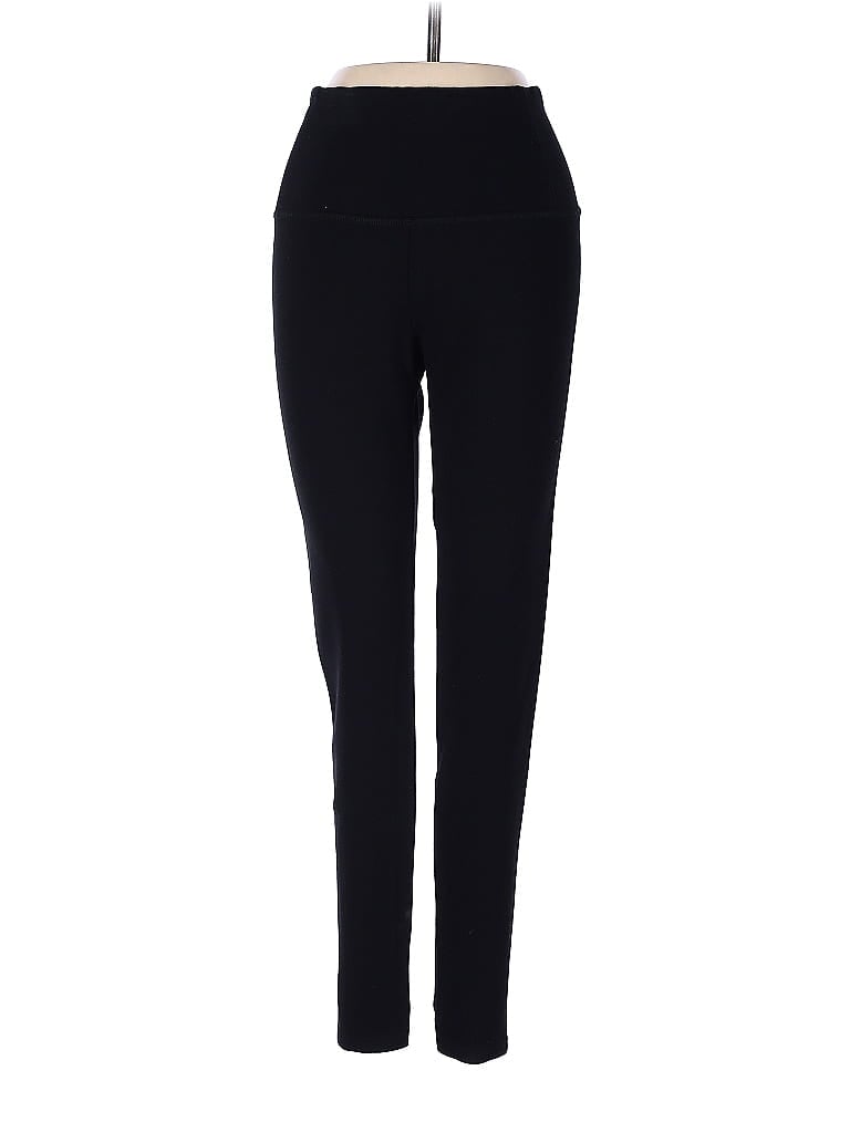 Pre-owned Mi Ami Leggings In Black