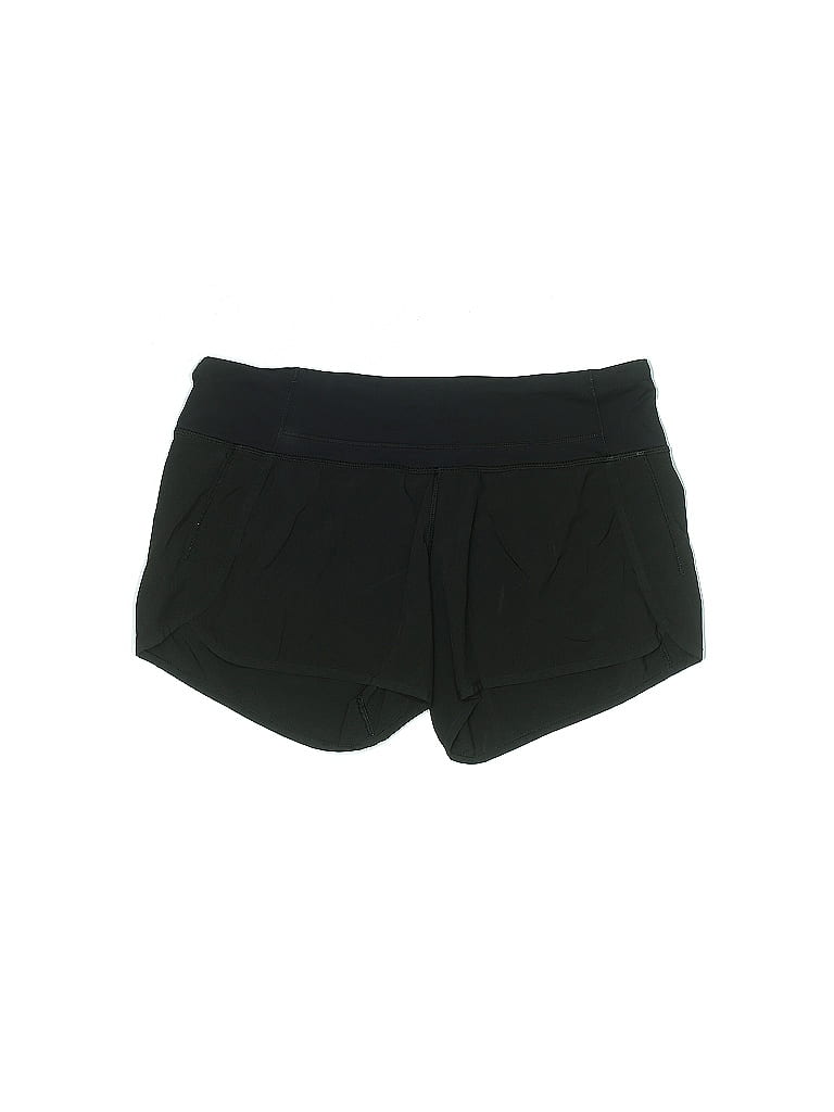 Lululemon Athletica Solid Black Athletic Shorts Size 8 - 51% off