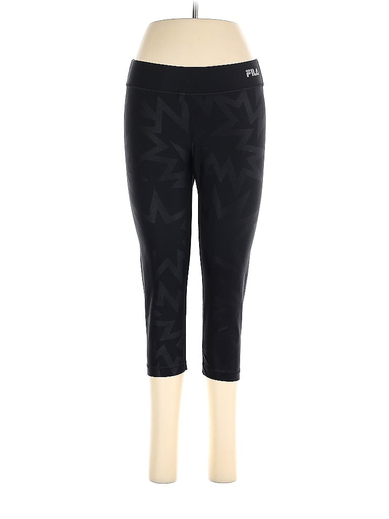 FILA SPORT Pre-owned Active Pants In Black
