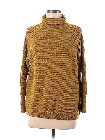 Women's gold deals turtleneck sweater