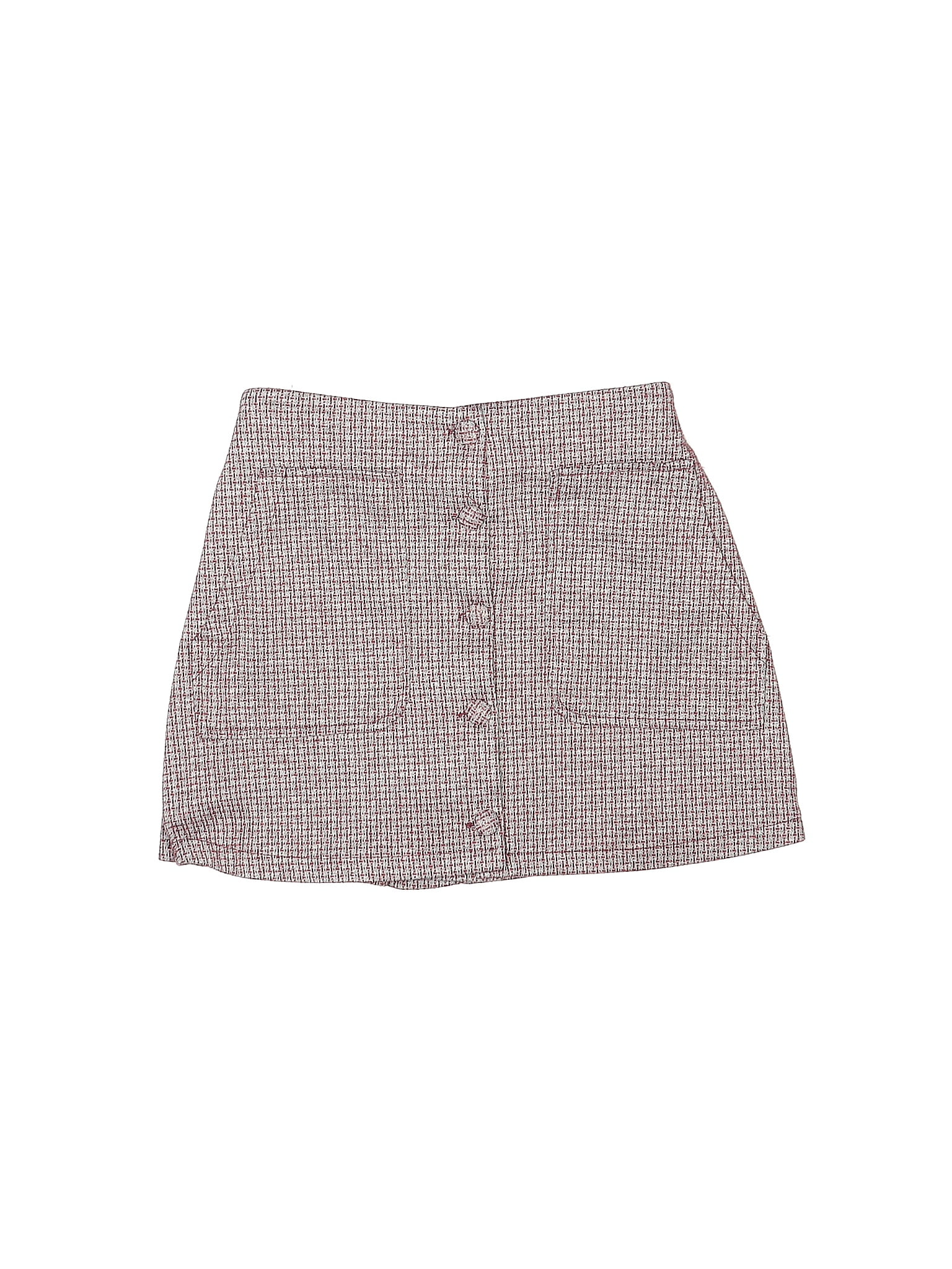 Red Valentino Slit Front Skort in Nero