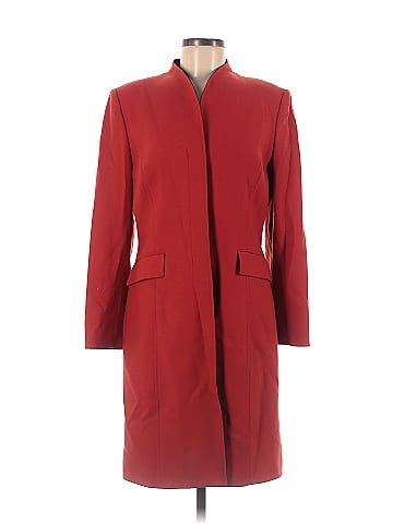 Tahari 2025 red coat