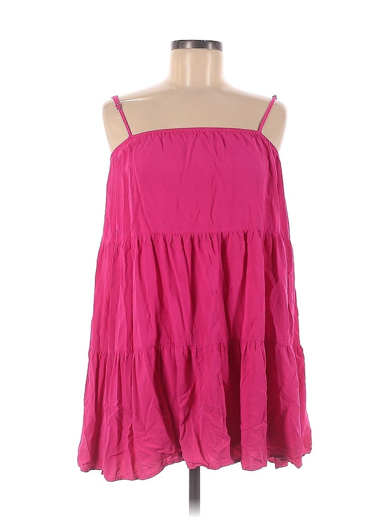 Pre-owned Shein Casual Dress In Pink