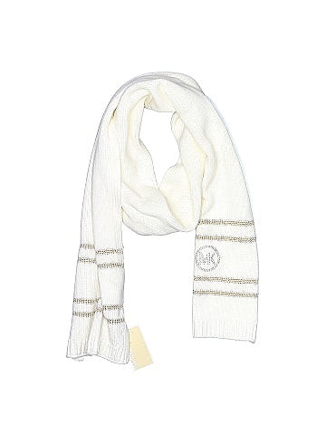 Michael kors scarf womens hot sale white