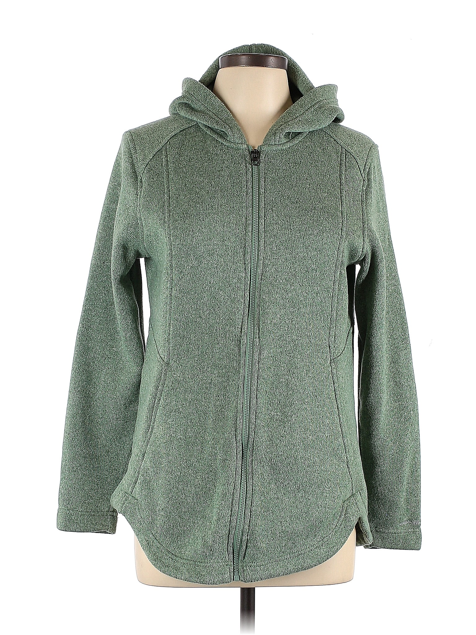 Eddie Bauer Solid Green Track Jacket Size L 66 off ThredUp