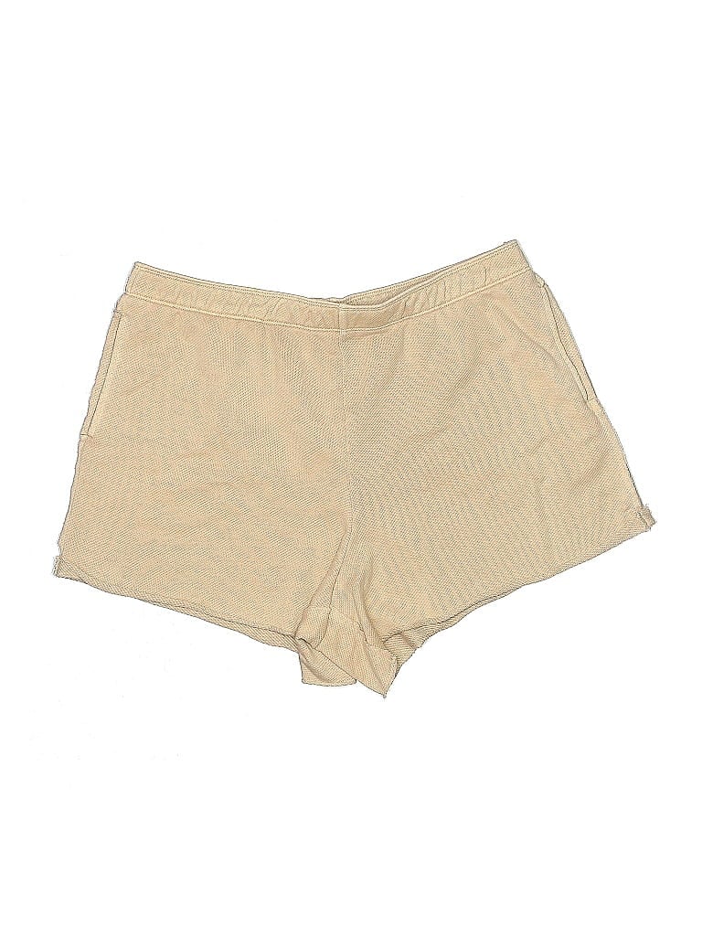 Pre-owned Aerie Khaki Shorts In Gold