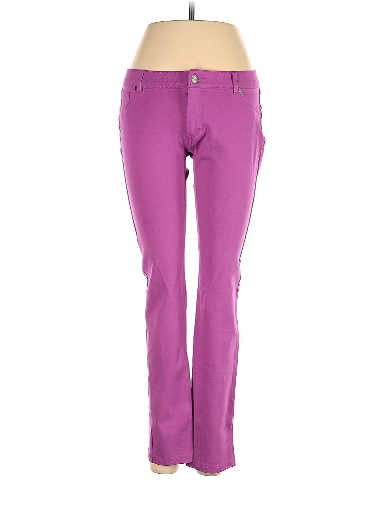 Shinestar Solid Purple Jeggings Size XL - 55% off
