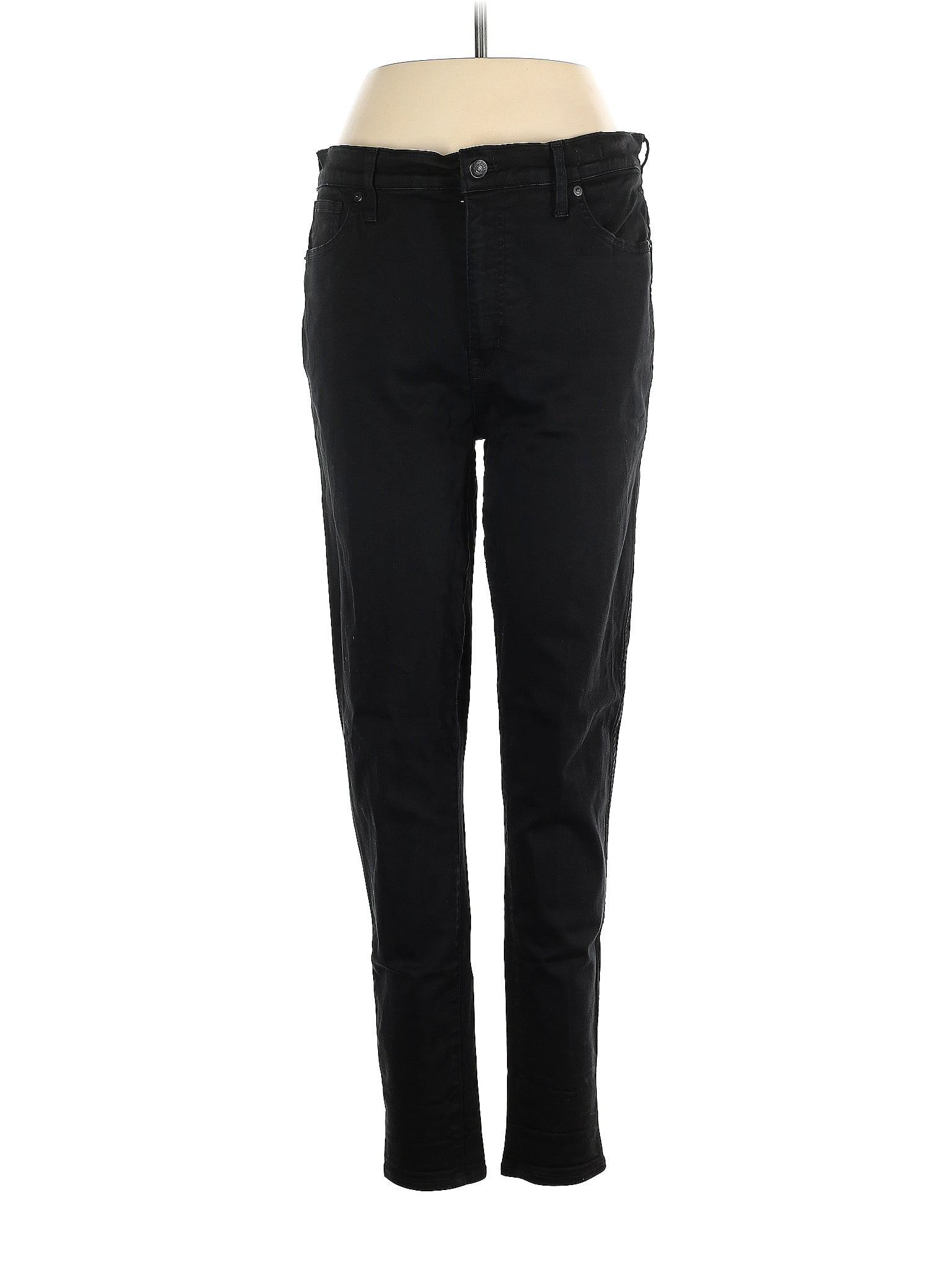 Madewell Solid Black Jeans 32 Waist (Tall) 71 off thredUP