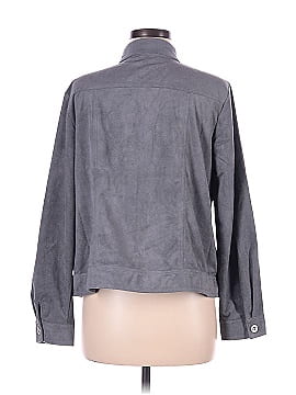 Joan Rivers Faux Leather Jacket (view 2)