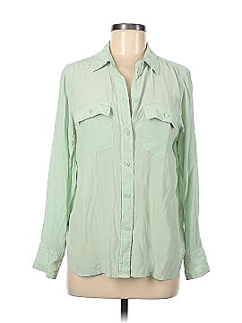 J.Crew Long Sleeve Silk Top (view 1)