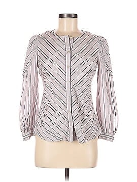 TAILORED by Rebecca Taylor Long Sleeve Silk Top (view 1)