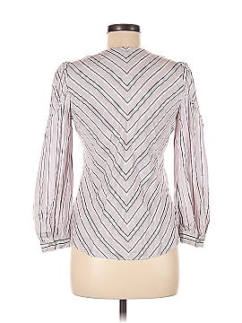TAILORED by Rebecca Taylor Long Sleeve Silk Top (view 2)