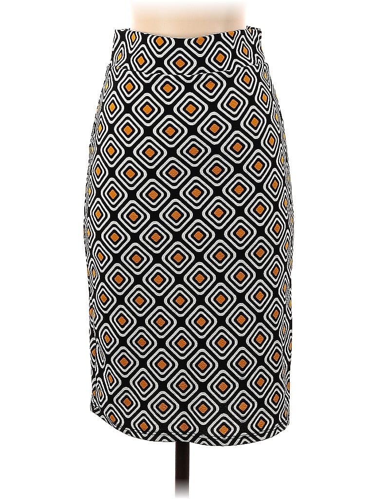 HerShe Argyle Graphic Blue Casual Skirt Size S - photo 1