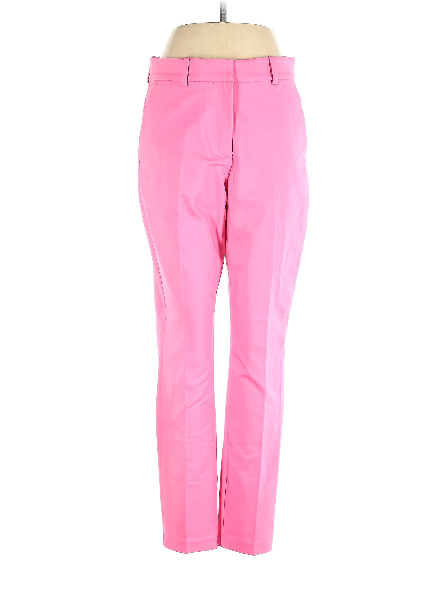 H&M Solid Pink Dress Pants Size 8 46 off thredUP