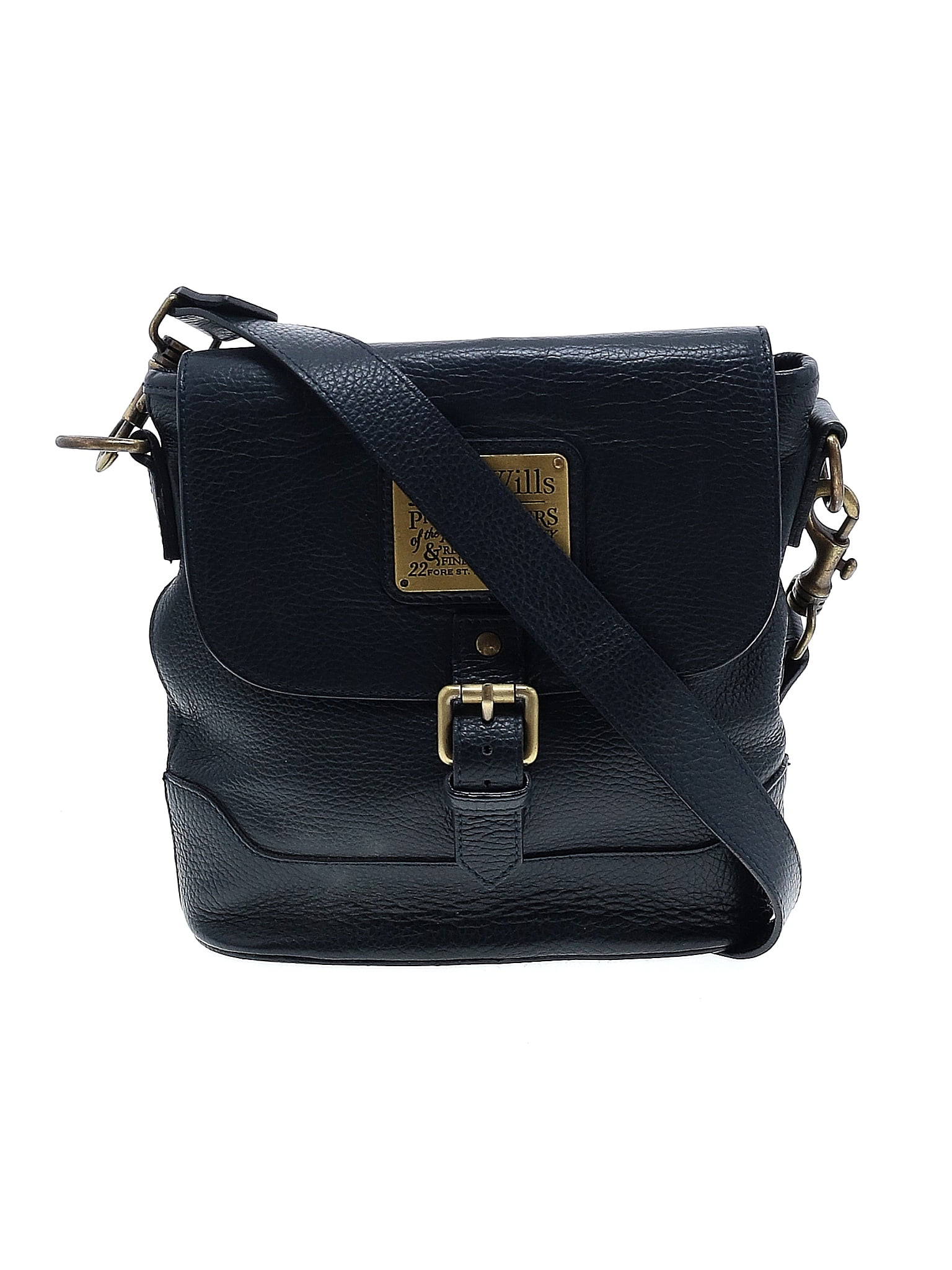 Jack Wills Solid Black Blue Crossbody Bag One Size 72 off thredUP