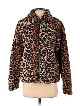 Kendall & Kylie Faux Fur Jacket (view 1)
