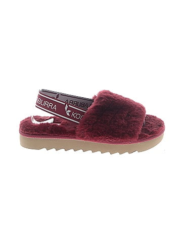 Burgundy discount ugg slides