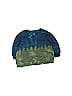 Jm Originals 100% Cotton Tie-dye Tortoise Blue Green Sweatshirt Size 12-18 mo - photo 2
