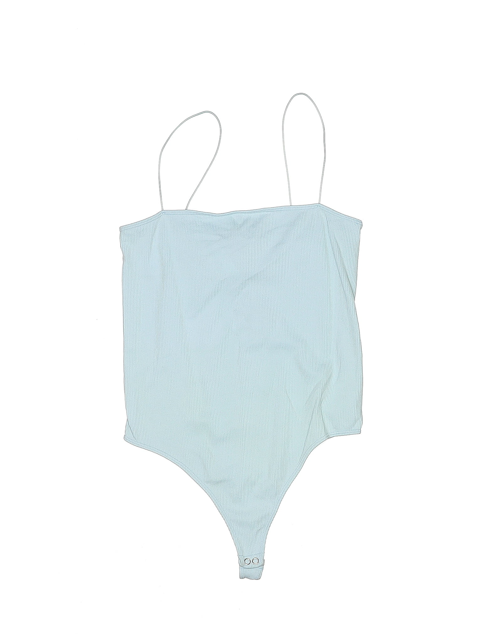 Forever 21 Solid Blue Bodysuit Size Med - Lg - 46% off