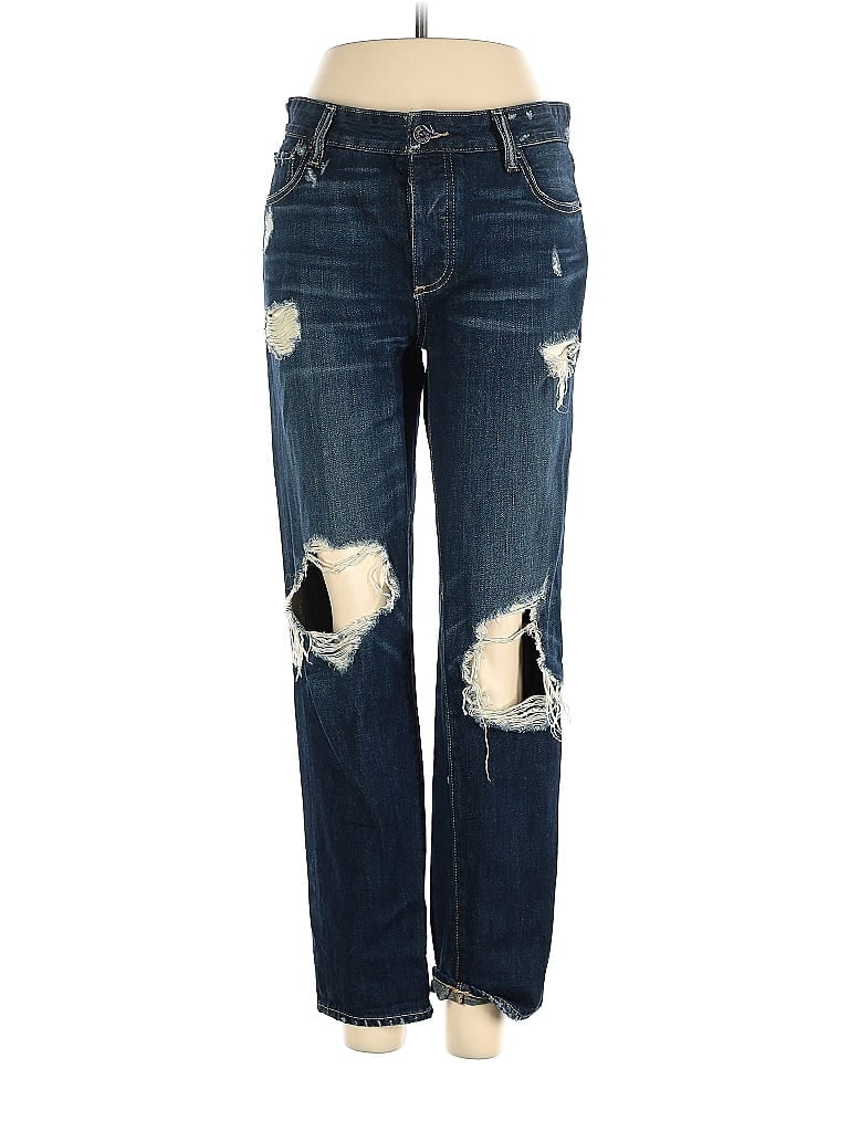Lucky Brand Tortoise Blue Jeans Size 4 - photo 1