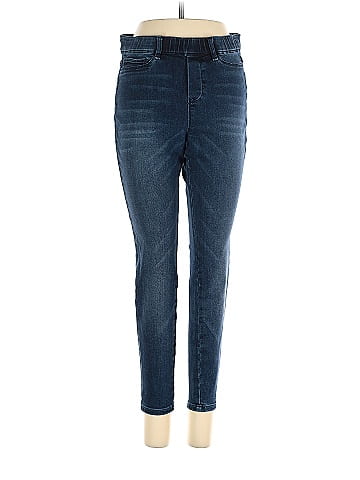 J. Jill Denim Leggings Jeggings Jeans Size 6 Dark Wash