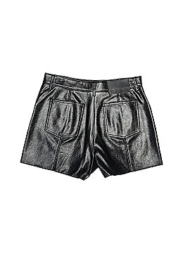 MSGM Faux Leather Shorts (view 2)