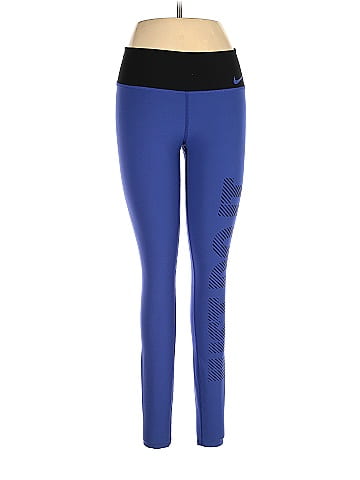 Nike Blue Active Pants Size M - 39% off