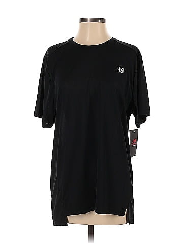 Polyester 100% Solid Active off | M - Black Size 61% thredUP New T-Shirt Balance