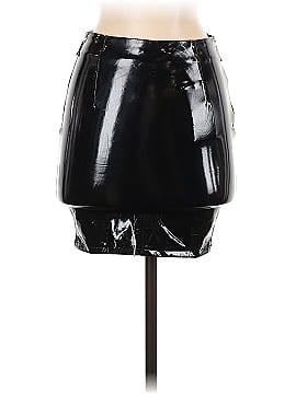 Call Me Eden Faux Leather Skirt (view 2)