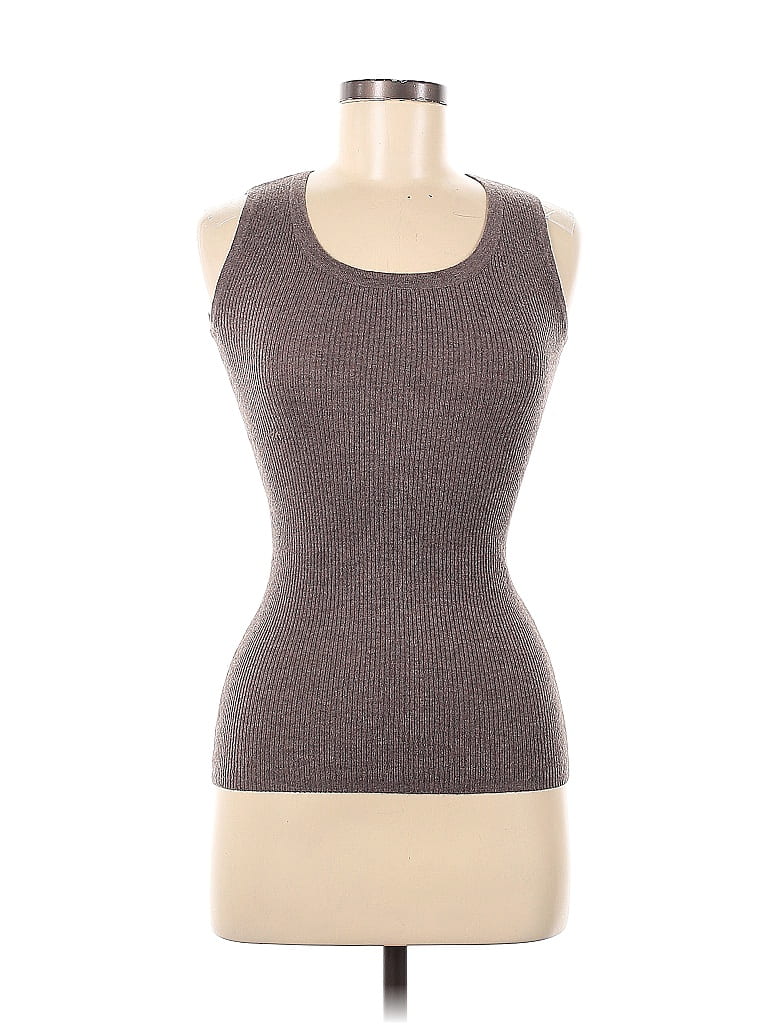 The Cashmere Project 100 Cashmere Color Block Brown Sweater Vest Size XS 71 off thredUP