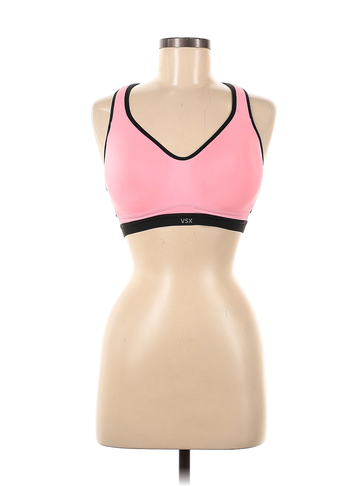 VSX Sport Color Block Pink Sports Bra Size Med (34D) - 59% off