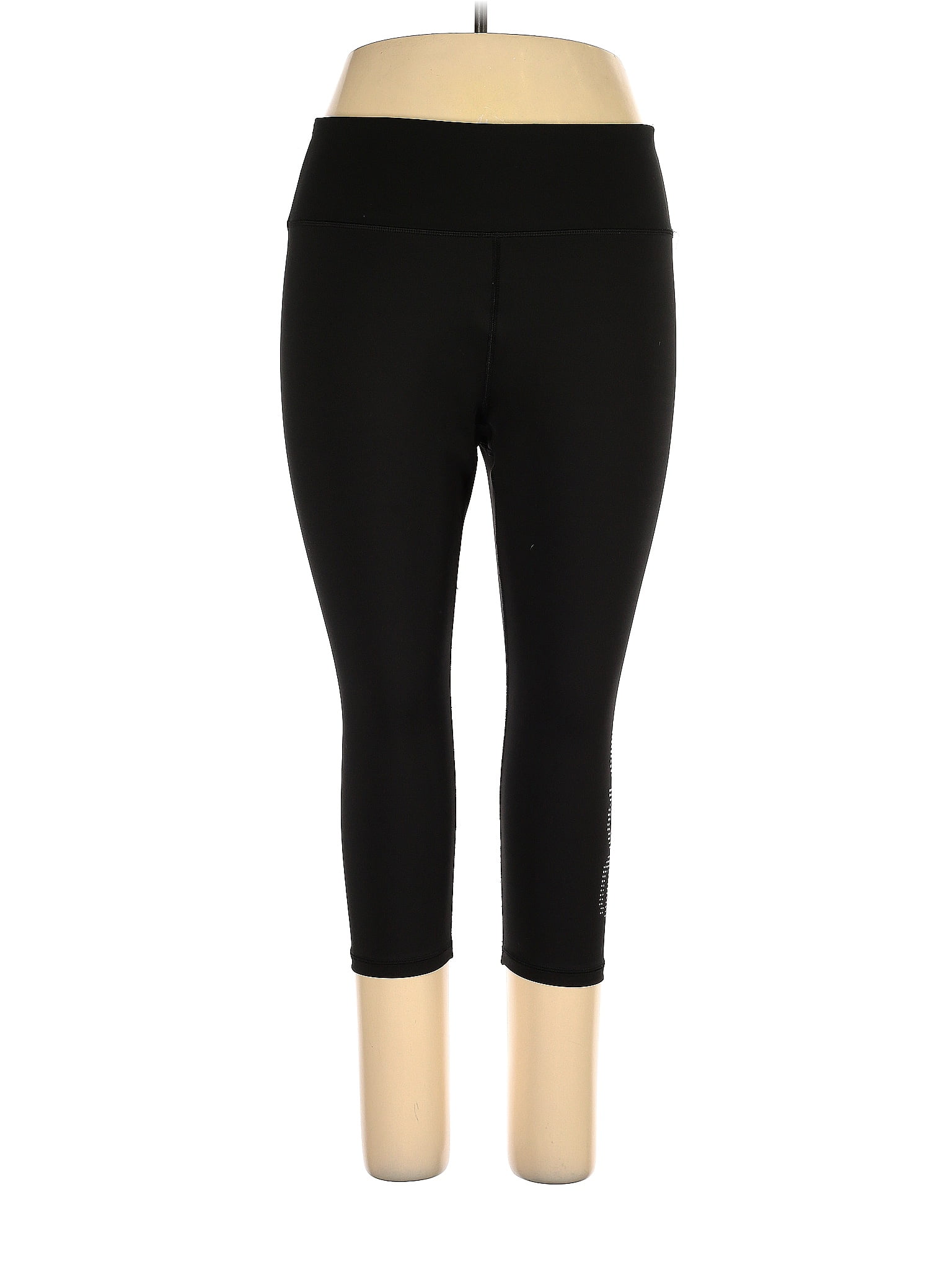 Bebe Sport Black Active Pants Size 2X (Plus) - 57% off