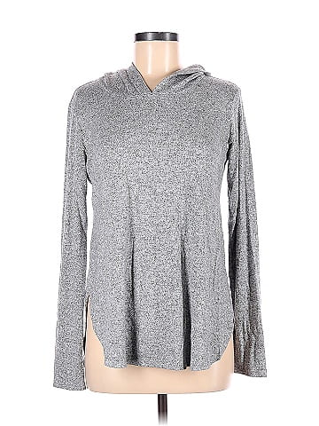 Aerie Marled Gray Pullover Hoodie Size M - 52% off
