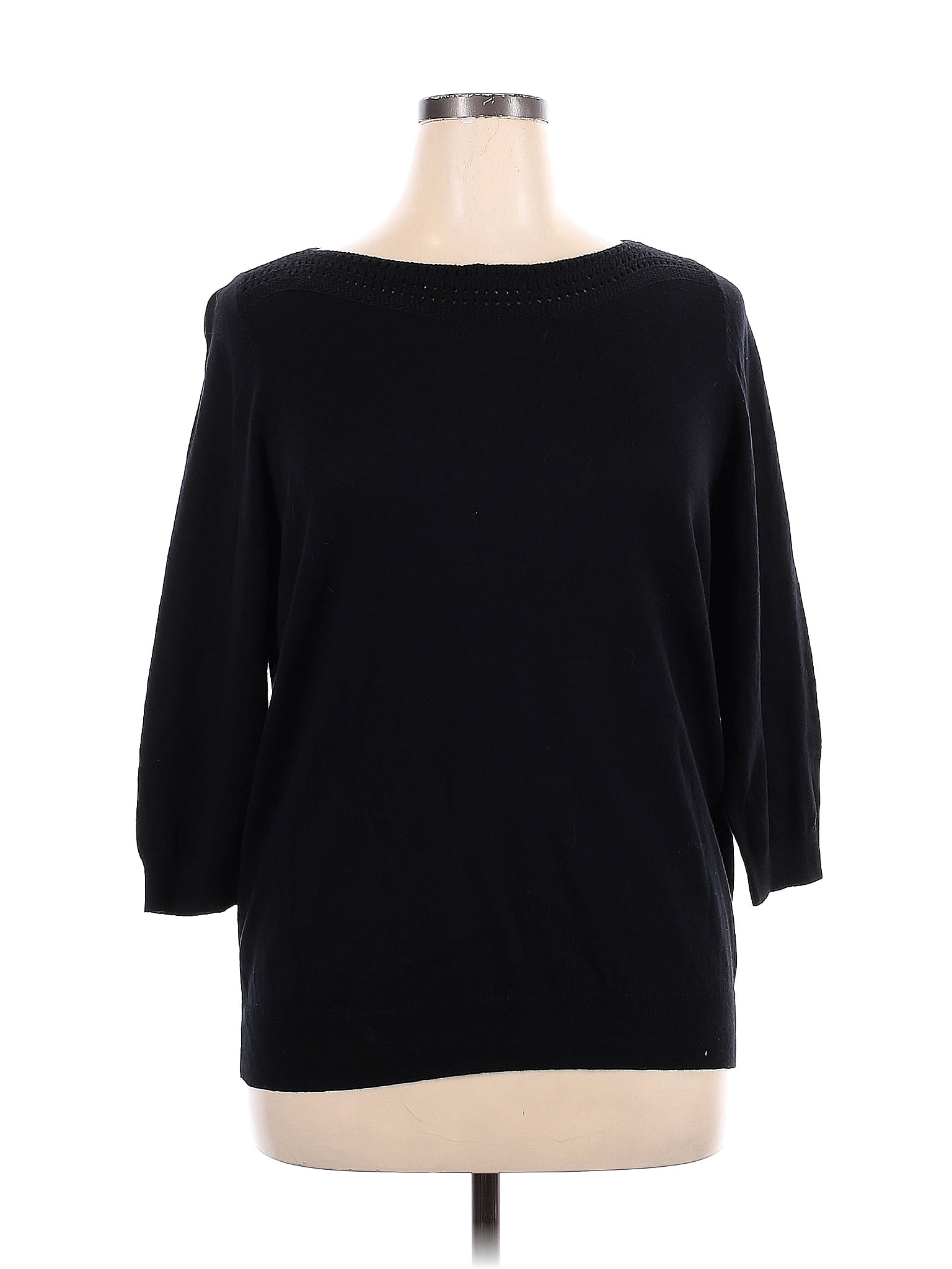 Worthington Long Sleeve Knit Sweater Size S